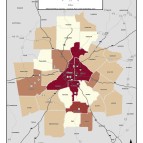 Renter Occupied Housing Percent – metro counties