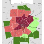 Population Distribution – metro counties