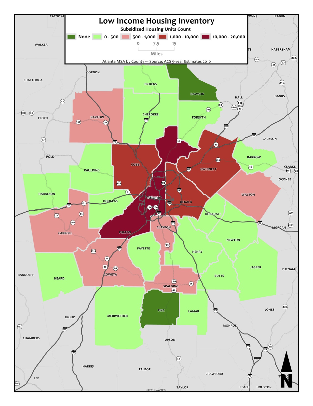 Low Housing Inventory metro counties Metro Atlanta Equity Atlas