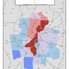 Median Home Value – metro counties