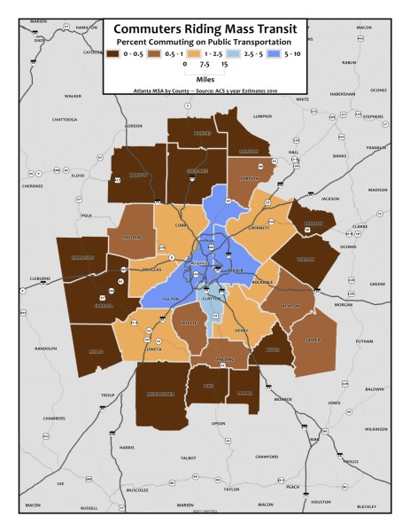 Commuters Using Public Transportation