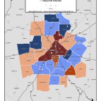 HIV Infections – metro counties & dot-density