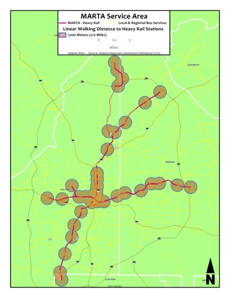 Heavy Rail Service Area