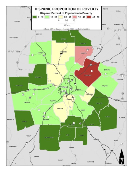 Hispanic Proportion of Poverty