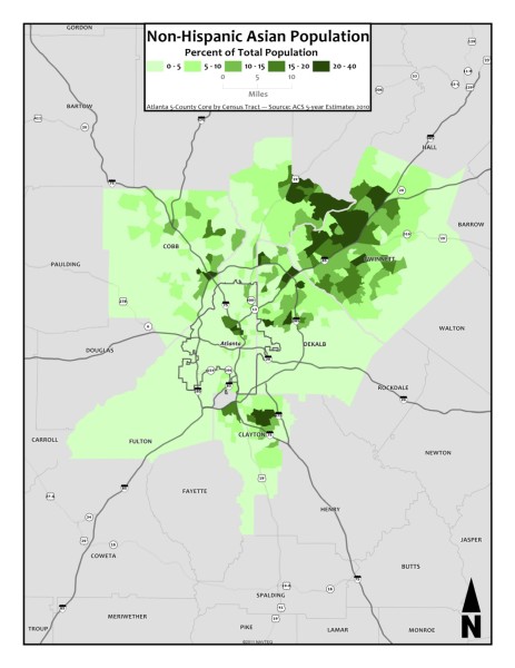 Non-Hispanic Asian Population