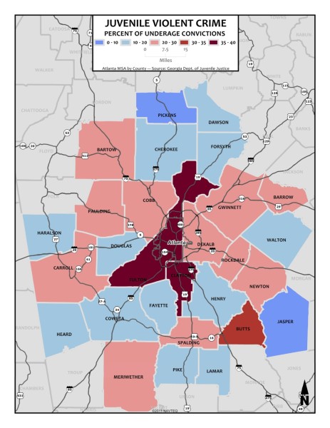 Violent Crime Percent of Juvenile Convictions