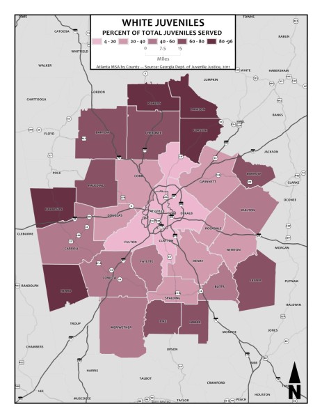 White Percent of Juveniles