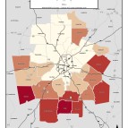 Median Utilities Cost – metro counties