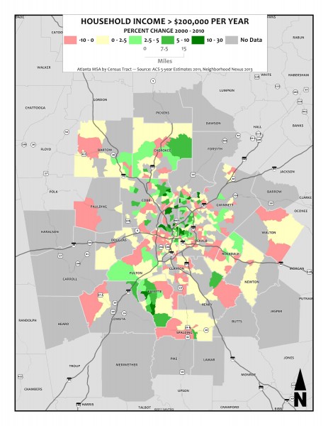 Household Income greater than 200k1