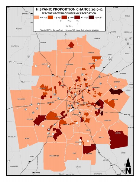 Hispanic Proportion Change 10121