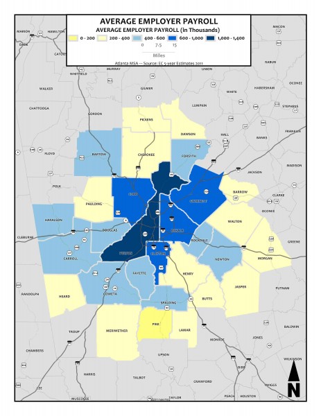 Average Employer Payroll1