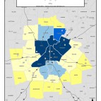 Employer Establishments Numeric Count, 2011 – metro counties